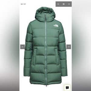 The North Face - Gotham Parka in Thyme Green